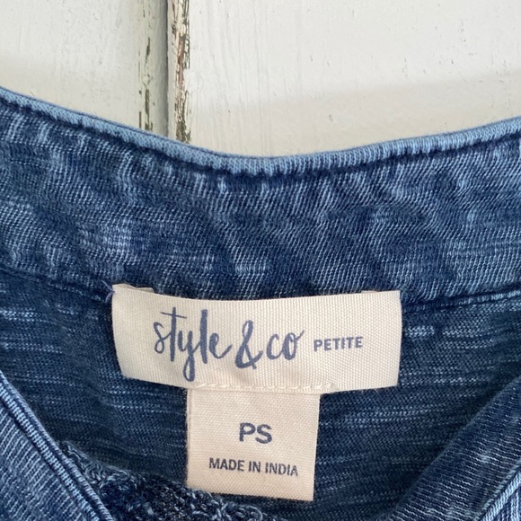 Style & Co Petites Tank Top - Picture 3 of 7